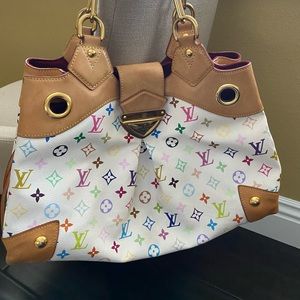 Louis Vuitton multicolred monogrammed Ursula bag
